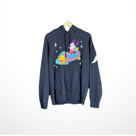 NWT Disneyland Resort SPIRIT JSERSEY Hoodie sz Medium Black Play In The Park - Picture 3 of 8